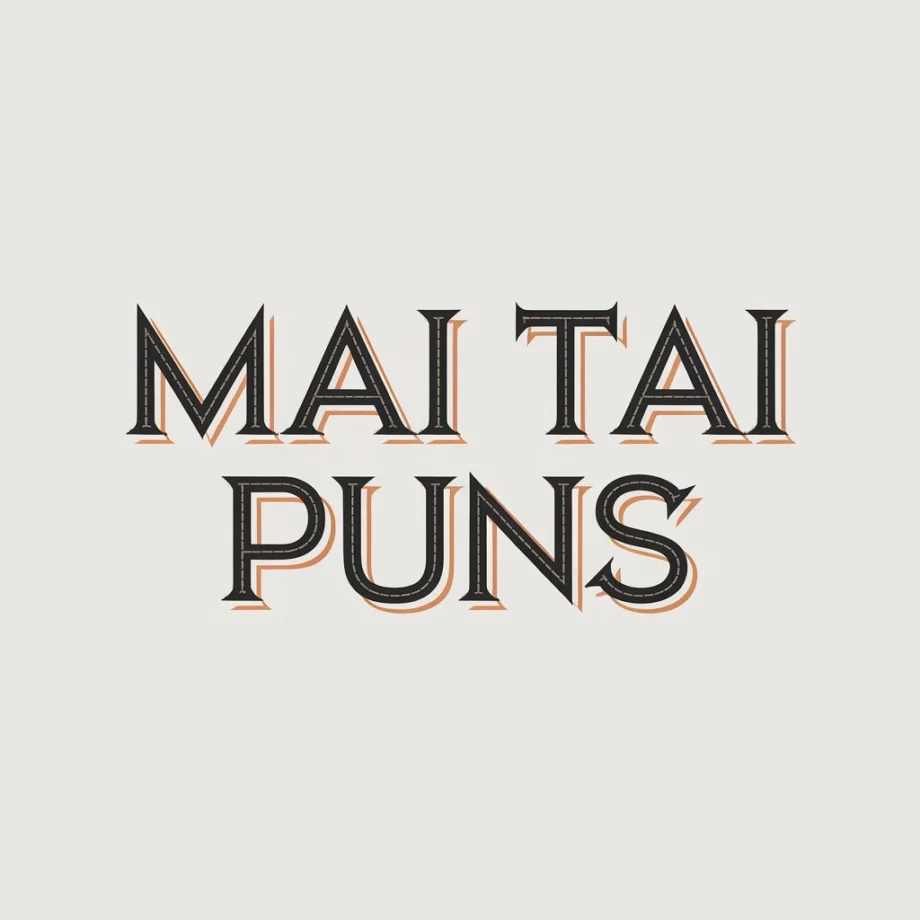 450 Mai Tai Puns So Good, You’ll Say Cheers! For 2025