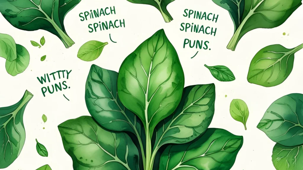 Spinach Puns 