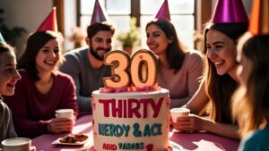 Read more about the article 225 Clever 30th Birthday Puns for Your Big Day For 2025🎉