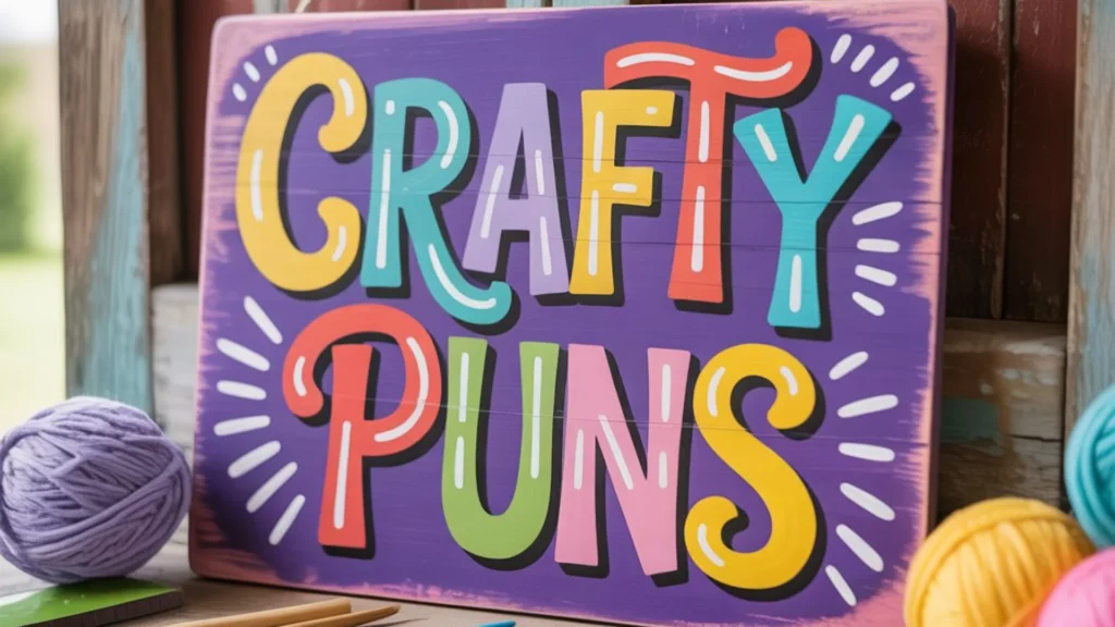 Crafty Puns