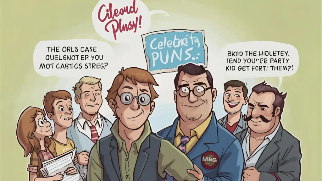 Celebrity Puns