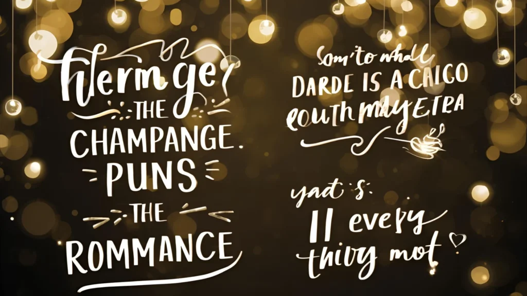 Champagne Puns