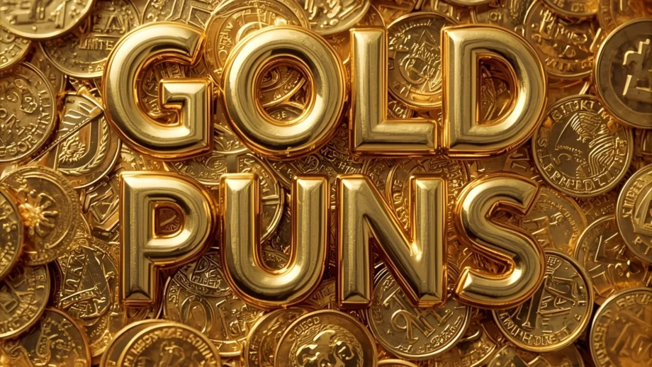 Gold Puns | Shine Bright with the Funniest Captions and Jokes 2025
