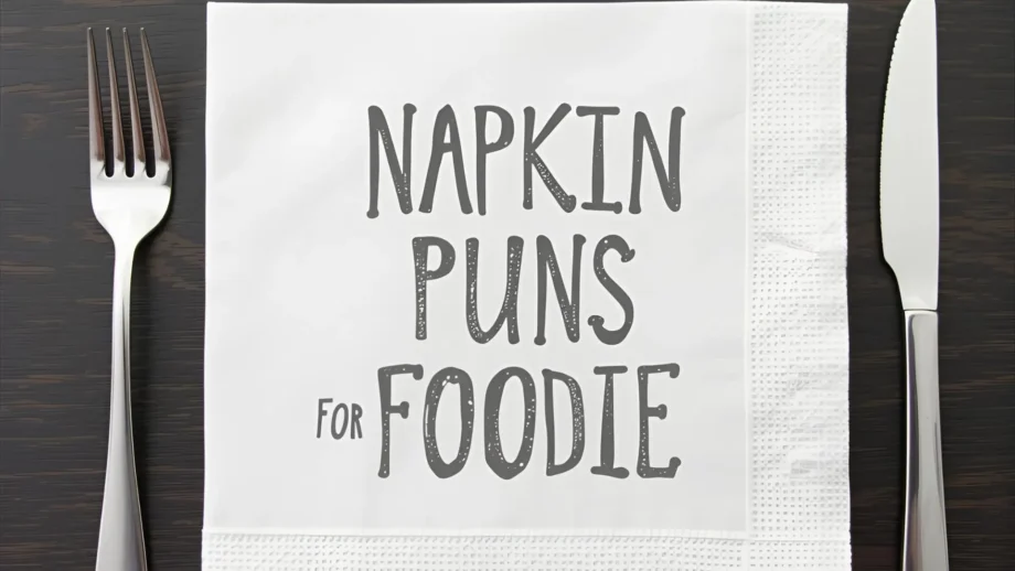 Napkin Puns | 2025