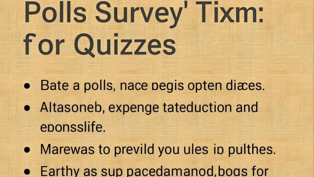 Survey Puns 