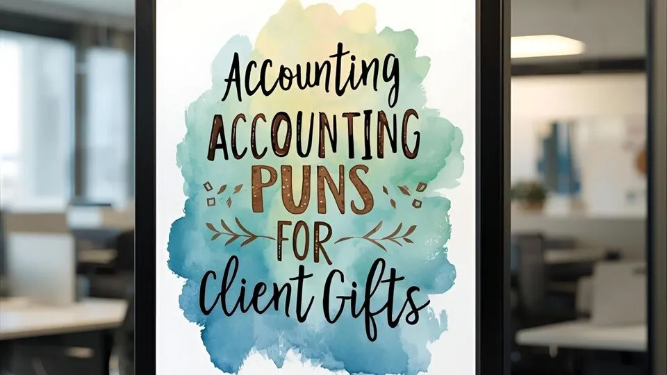 Accounting Puns