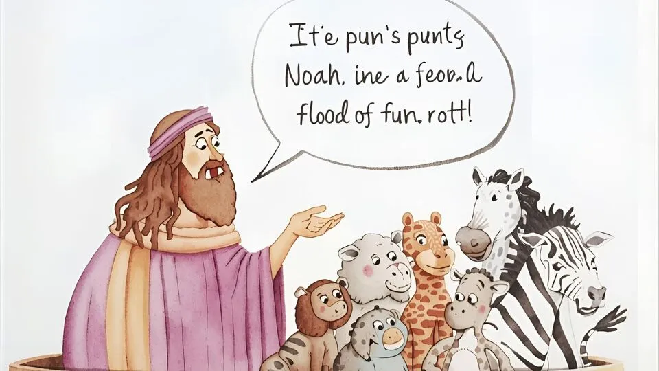 Best Funny Noah Puns