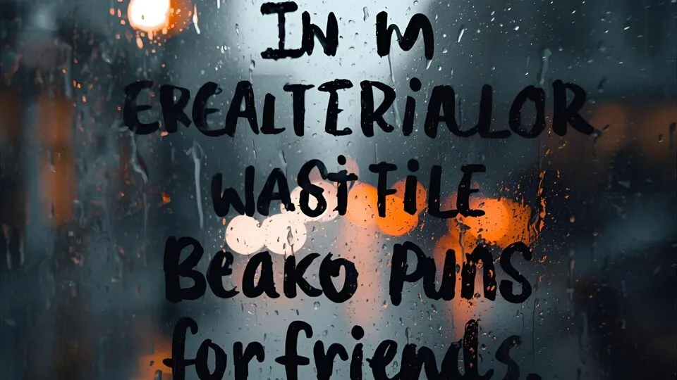 Emo Puns