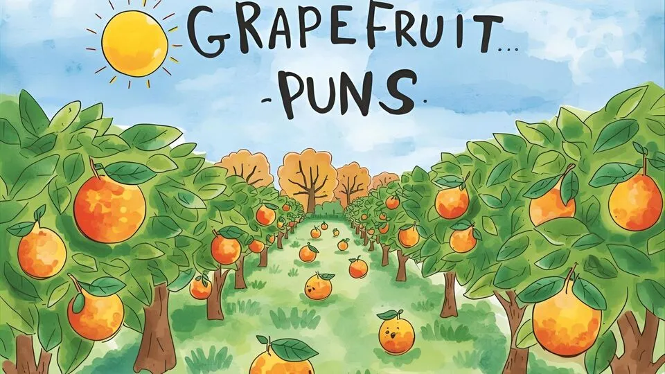 Funny Grapefruit Puns