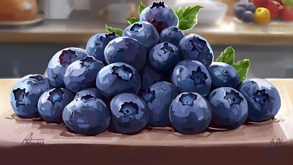 Blueberry Puns