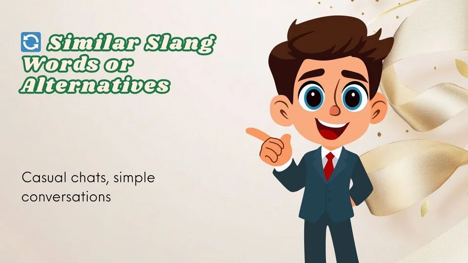 🔄 Similar Slang Words or Alternatives