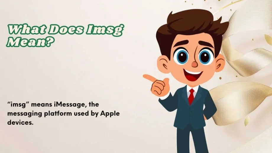 What Does Imsg Mean In Texts And Online Chats 2026