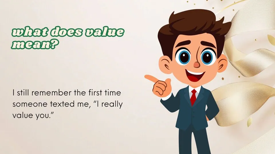 what does value mean