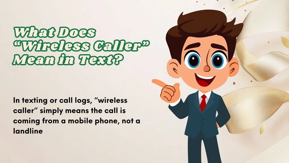 What Does “Wireless Caller” Mean in Text?