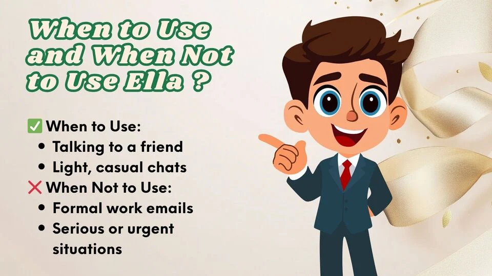 When to Use and When Not to Use Ella