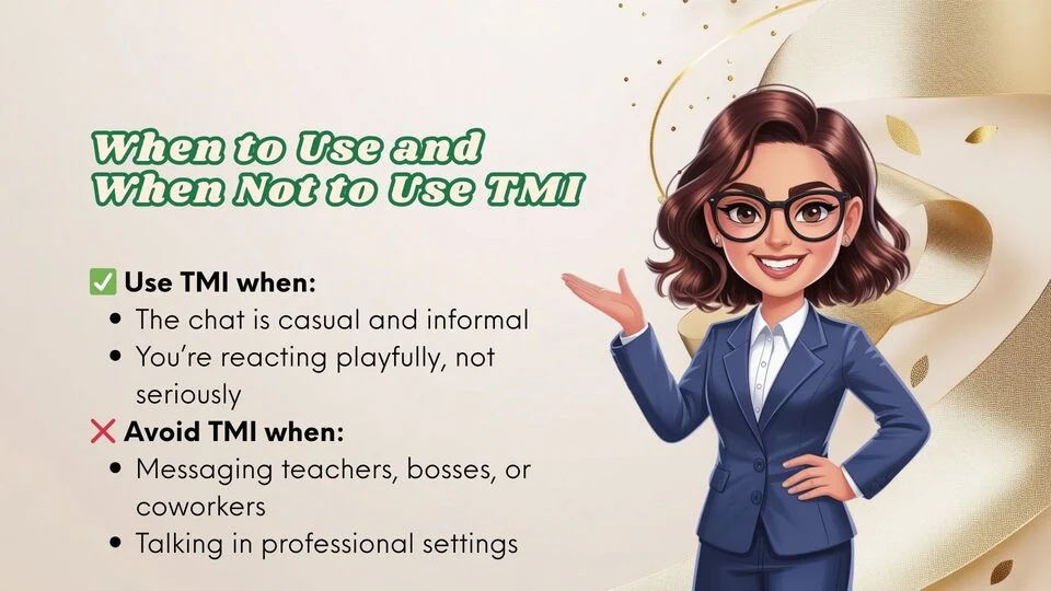 When to Use and When Not to Use TMI