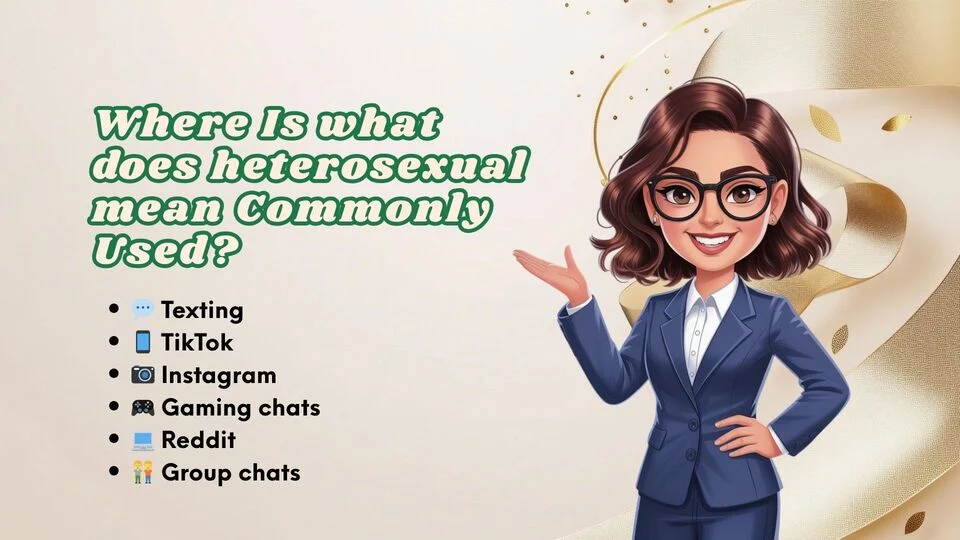 Where Is what does heterosexual mean Commonly Used?