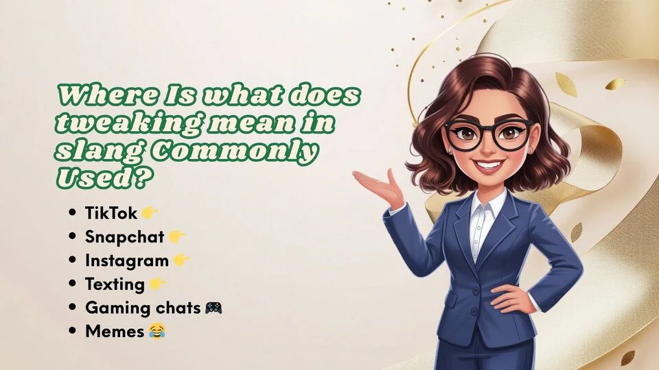 Where Is what does tweaking mean in slang Commonly Used?