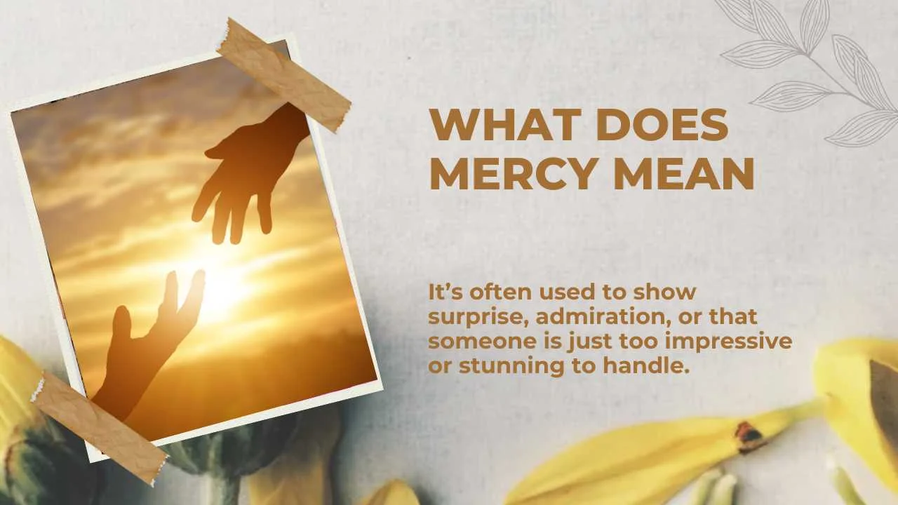 What Does Mercy Mean