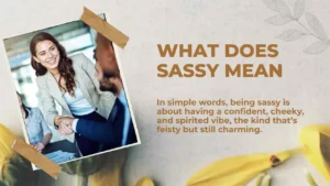 Read more about the article What Does Sassy Mean | Modern Meaning and Everyday Usage 2026
