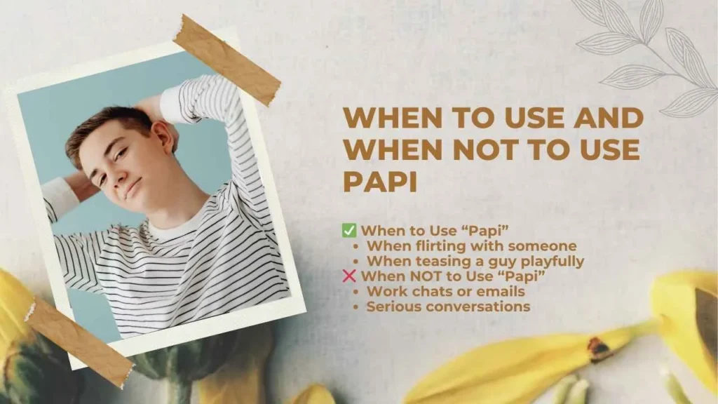 When to Use and When Not to Use Papi