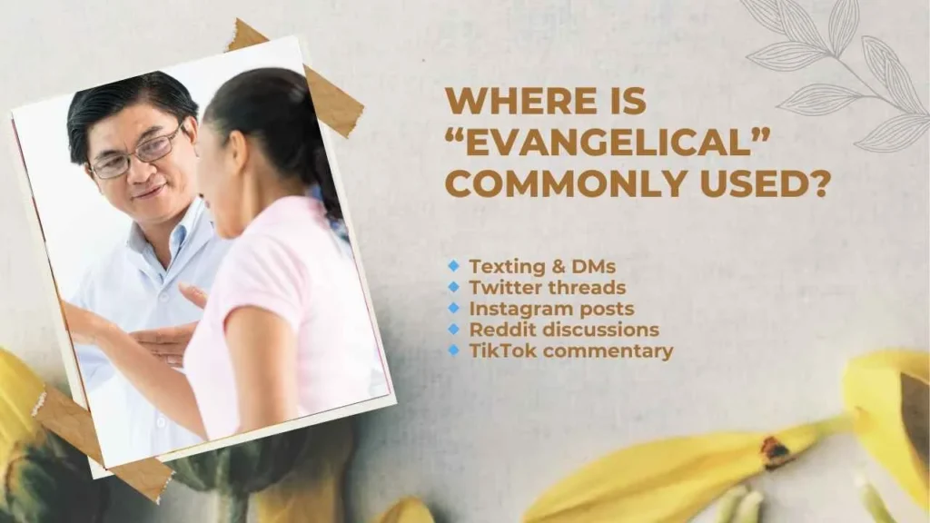 where-is-evangelical-commonly-used