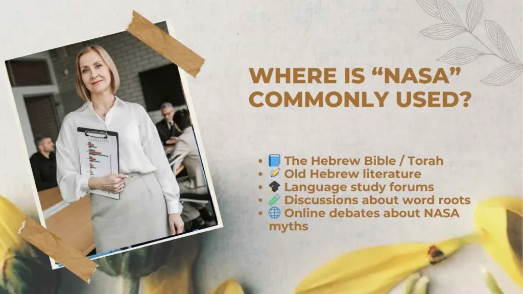 Where Is “NASA” Commonly Used?